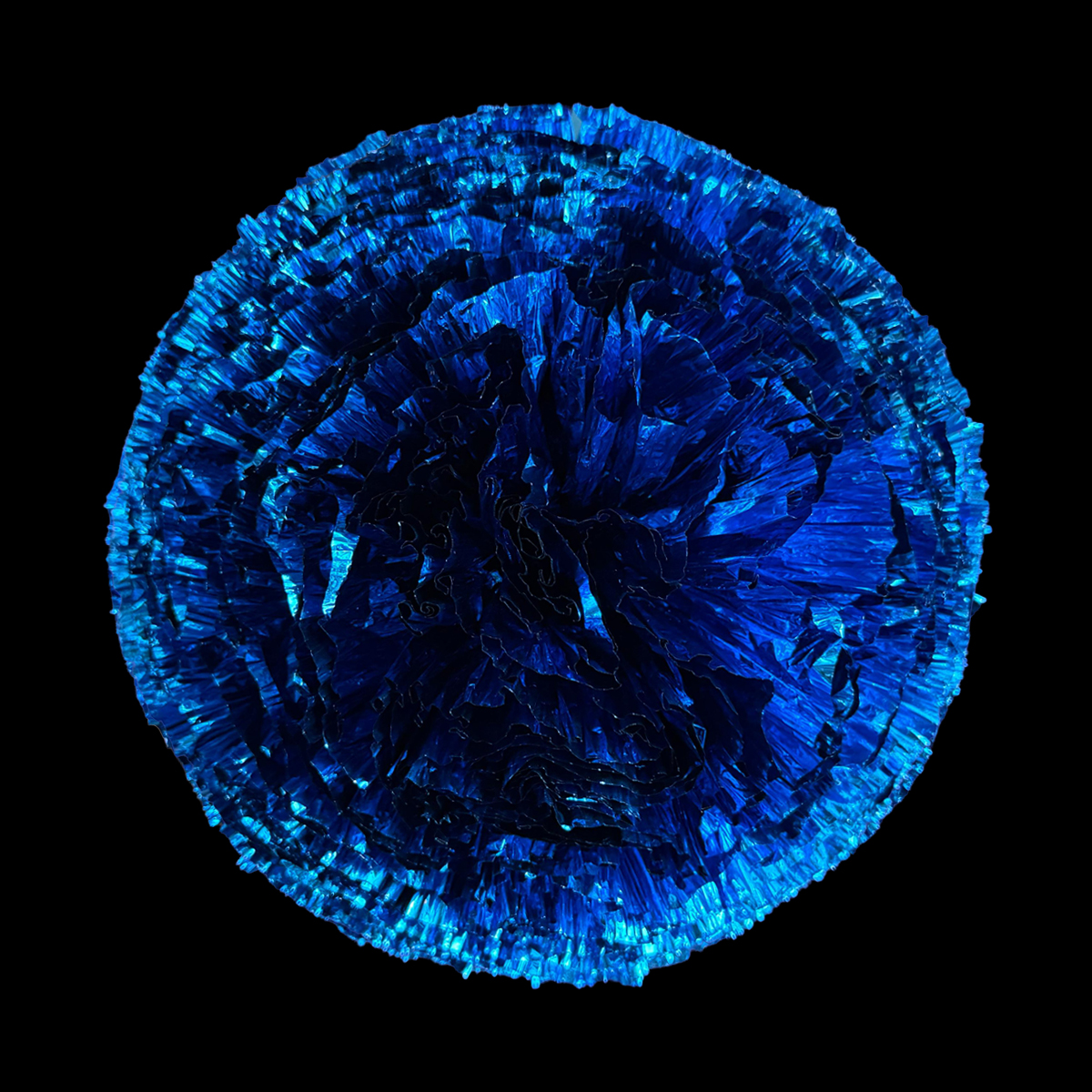 Fluffy All Metallic - Blue (95)
